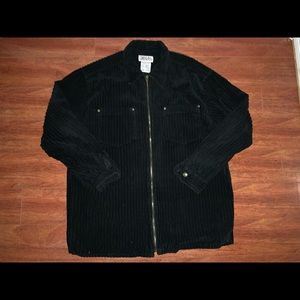 Biliblass Corduroy Jacket Black Mens XL